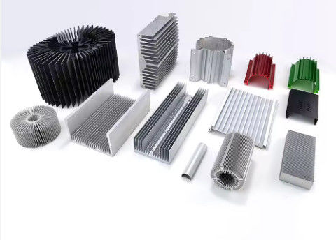 comprar Anodizado redondo extrudido de aluminio disipador de calor cuadrado de tablero cuántico disipador de calor online manufacture