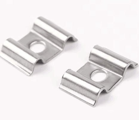 comprar Clipes de resorte Estampado de chapa de metal OEM LED luz piezas estampadas de acero inoxidable online manufacture