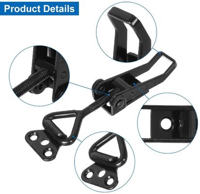 comprar Acero al carbono de trabajo pesado Estampado de cerradura de sujeción de resorte Revestimiento duradero de níquel y zinc online manufacture