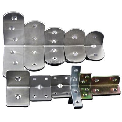 comprar Brackets de esquina de metal de alta resistencia Estampación de corte preciso Montaje seguro Revestimiento resistente a la corrosión online manufacture