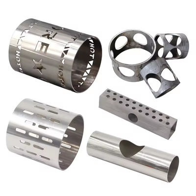 Corte con láser de chapa de acero inoxidable Fabricación de metal con precisión de 0,05 mm
