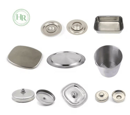 Partes de estampado de aluminio en chapa de metal personalizada de alta precisión