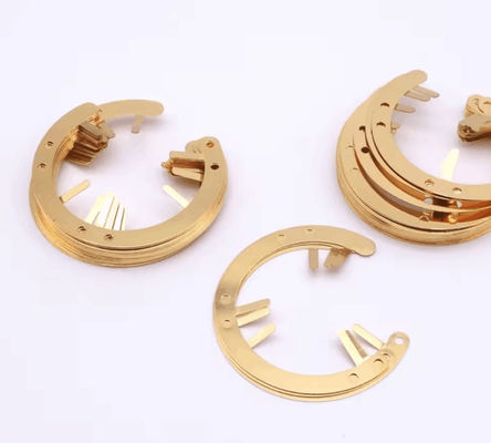0.05mm piezas de estampado de cobre piezas de estampado de metal de precisión OEM