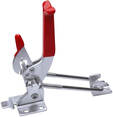 Ajustable 4006 de resorte cargado cerradura atrapar el perno Hasp acero suave galvanizado ventana sencilla de hardware caja de herramientas cerradura puerta corredera