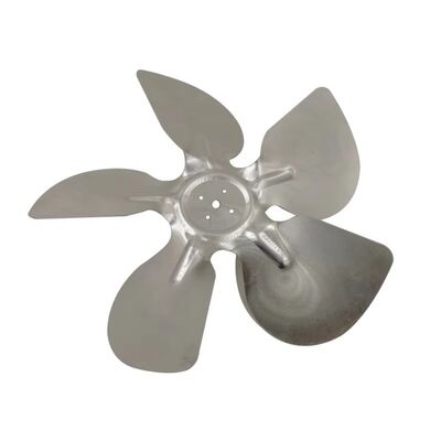 Partes de estampado de metal personalizadas 200 mm Ventilador Partes de repuesto Llave de ventilador de aluminio para enfriamiento por aire